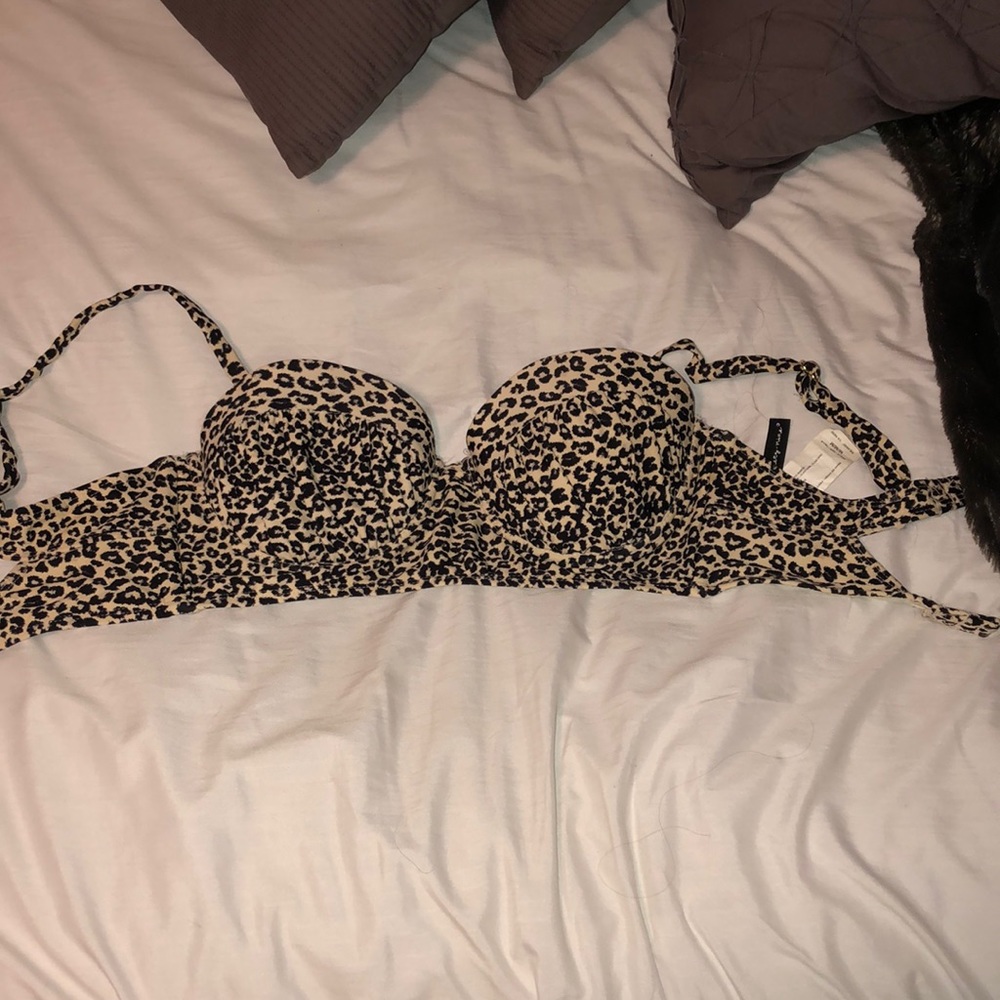 Cheetah Bikini Top